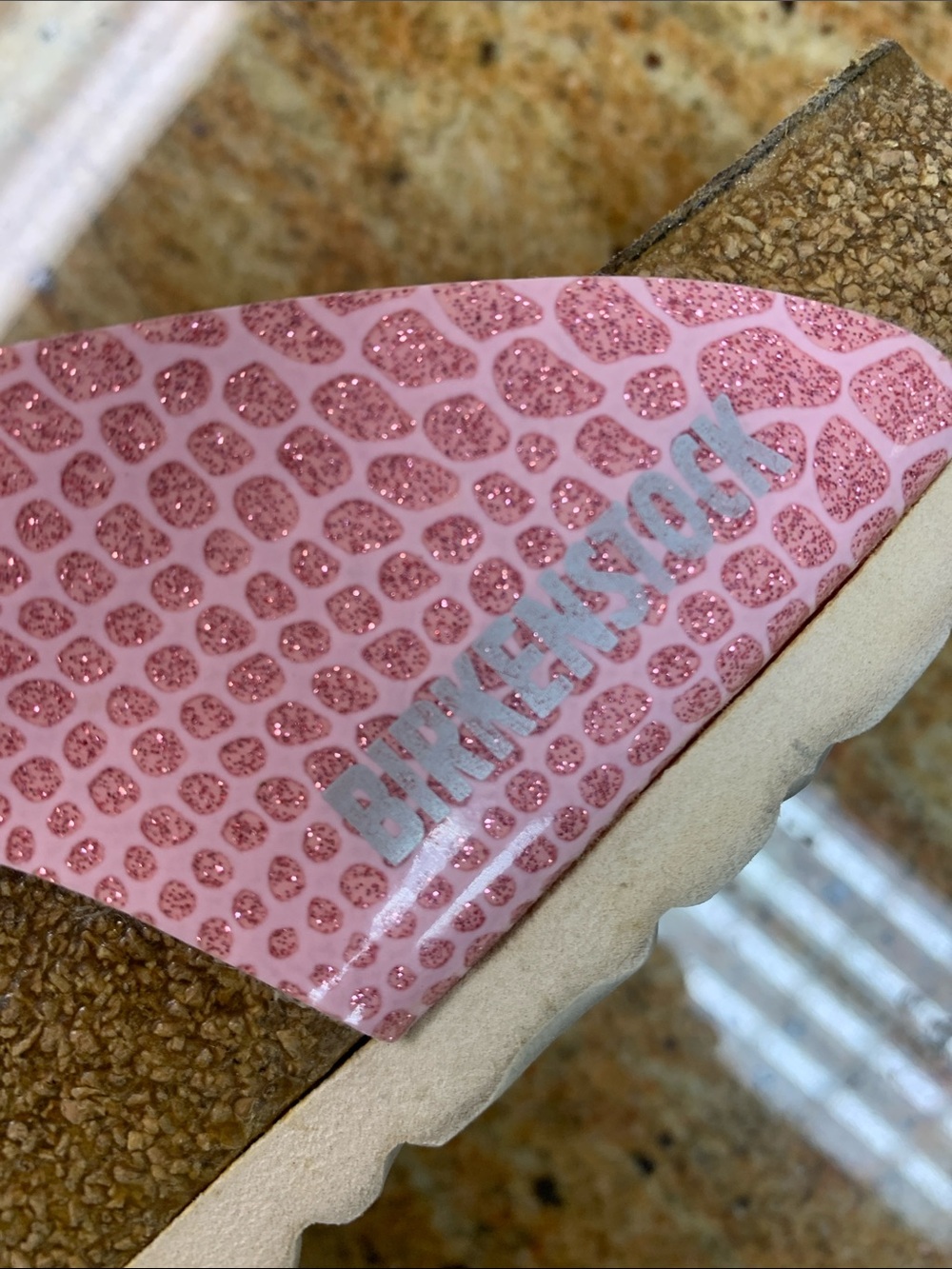 Birkenstock Pink T-Strap Thong Sandals - Picture 4 of 9